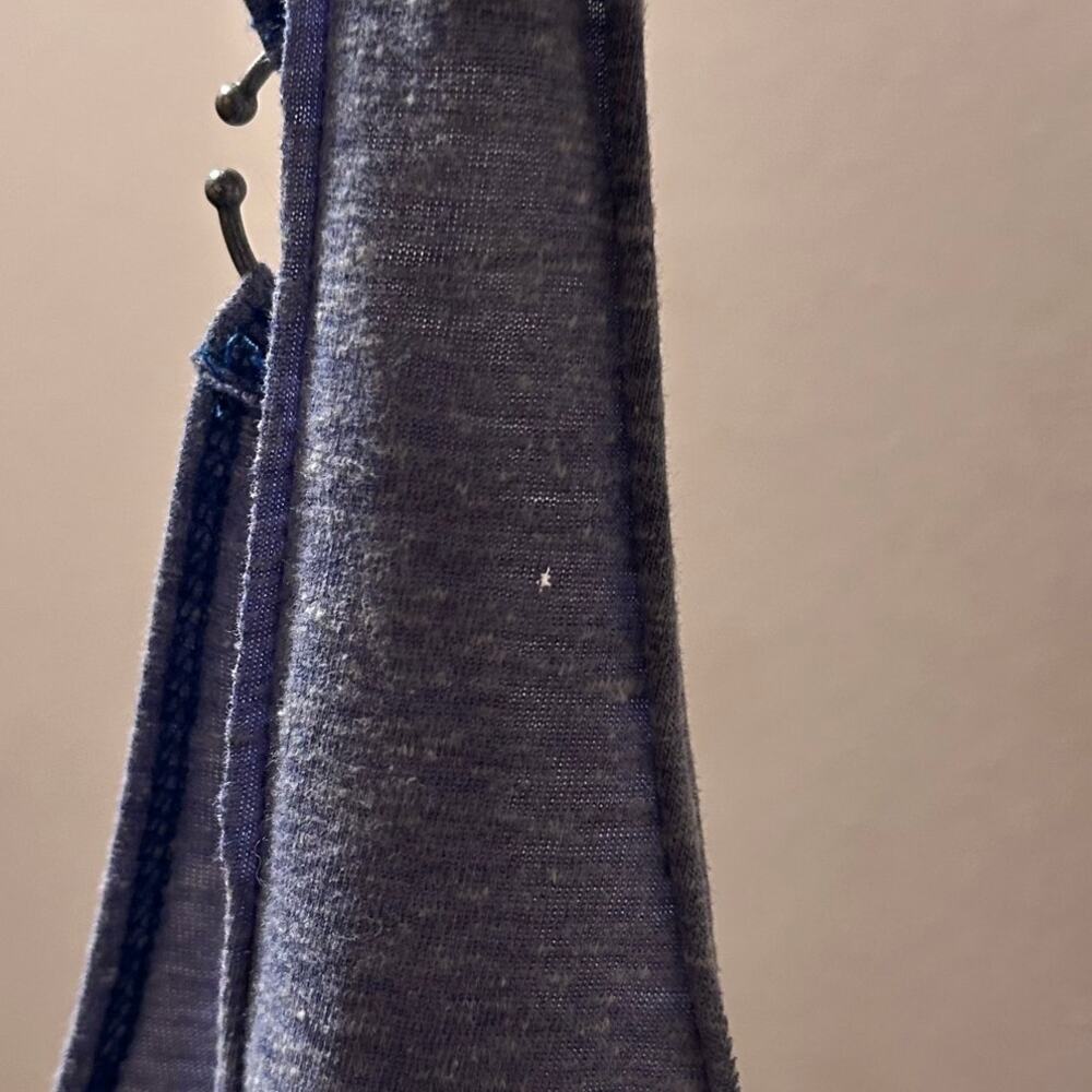 Free People We The Free Carly Scoop Neck Cobalt Blue Tank Top Women’s Size Large - Picture 10 of 10
